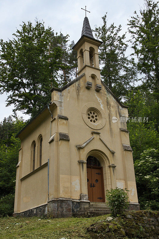 Chapel of Saint Antonius at Javorník,Javornik District,Czech Republic,Europe